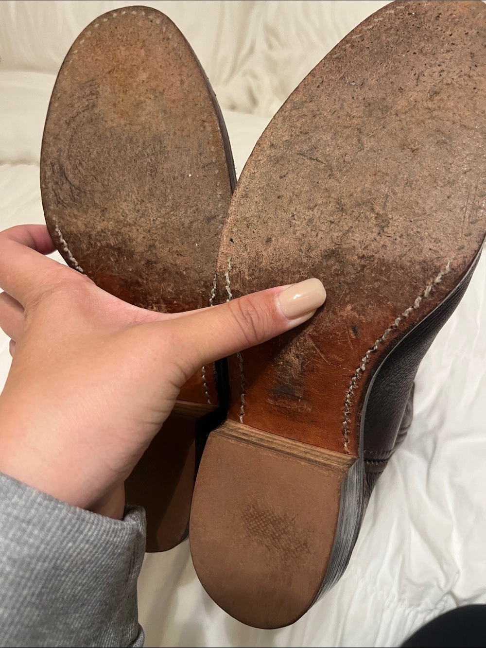 VINTAGE FRYE AUSTIN BOOT SIZE 8.5 - Picture 8 of 15